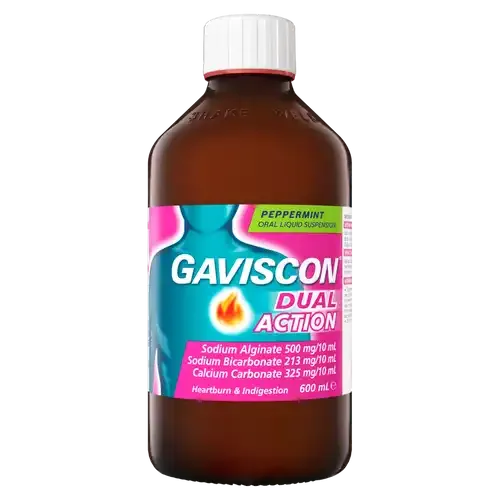 Gaviscon Dual Action Peppermint Liquid