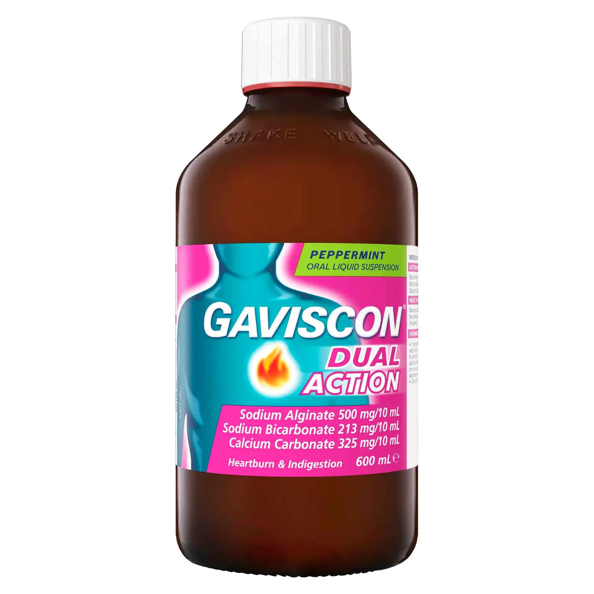 Gaviscon Dual Action Peppermint Liquid